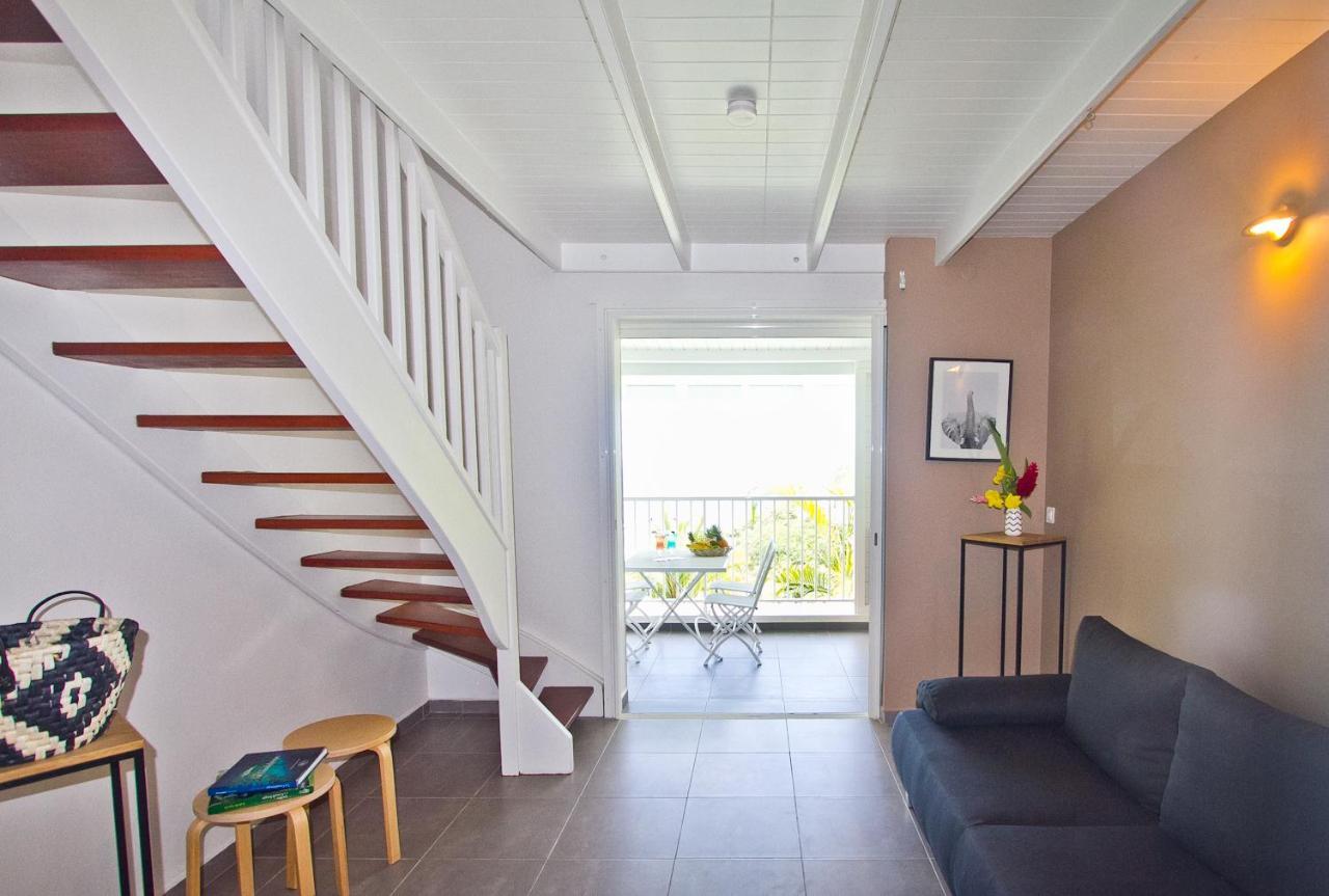 Duplex 4 personnes avec vue mer résidence O Coeur de Deshaies Exterior foto